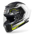 CASCO AIROH HELMET GP550 S RUSH WHITE YE